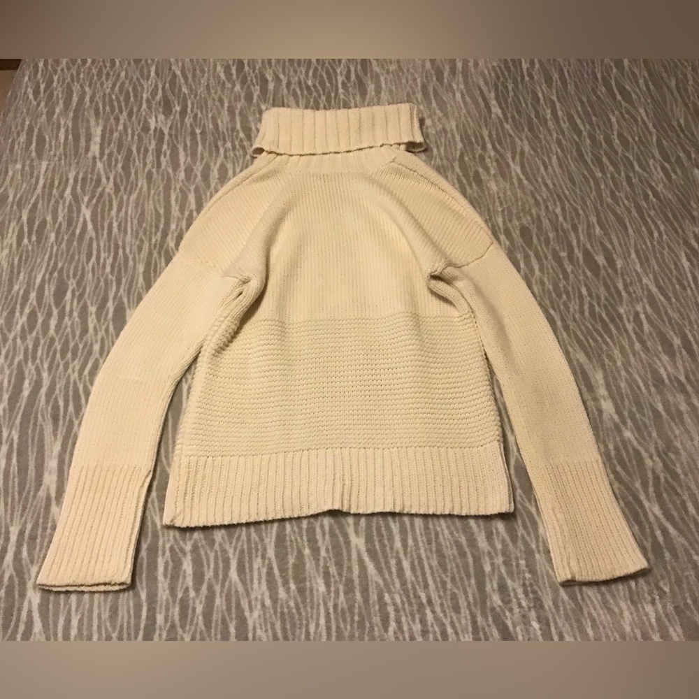 Gap Sweater, Turtleneck, Ivory Frost